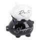 Spardose 2er Schwein, Rente/Shopping