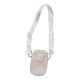 Handytasche Riemen, beige, 18 cm