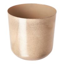 Blumentopf Antik, glänzend/beige, 15.5 cm