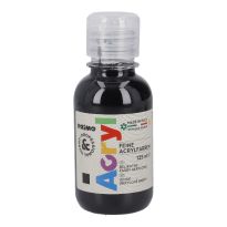 Acrylfarbe, schwarz, 125 ml