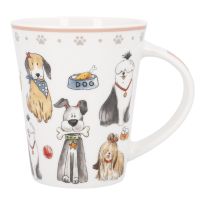 Becher Tier, Hunde-Design, 350 ml