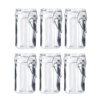 6er Set Vorratsglas mit Bügelverschluss, 75 ml