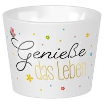 Eierbecher, Genieße das Leben