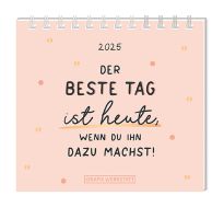 Mini-Tischkalender 2025, Der beste Tag