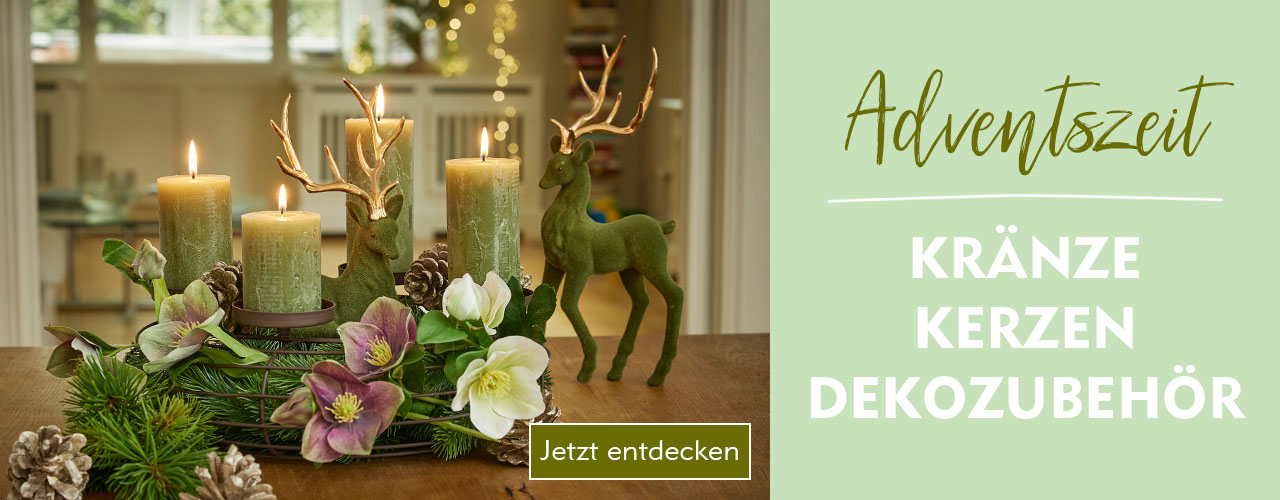 Adventskränze & Zubehör