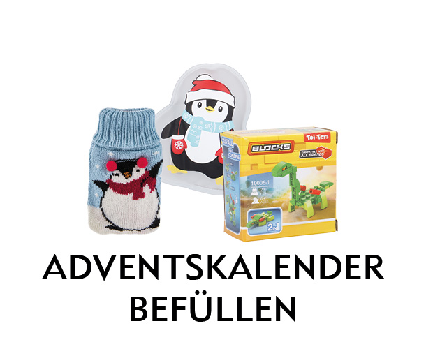 Adventskalender befüllen mit Nanu-Nana