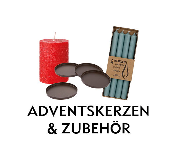 Adventkerzen & Zubehör bei Nanu-Nana