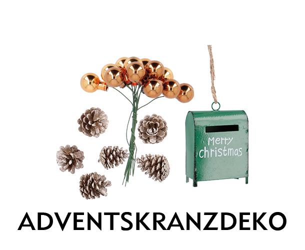 Adventskranzdeko von Nanu-Nana