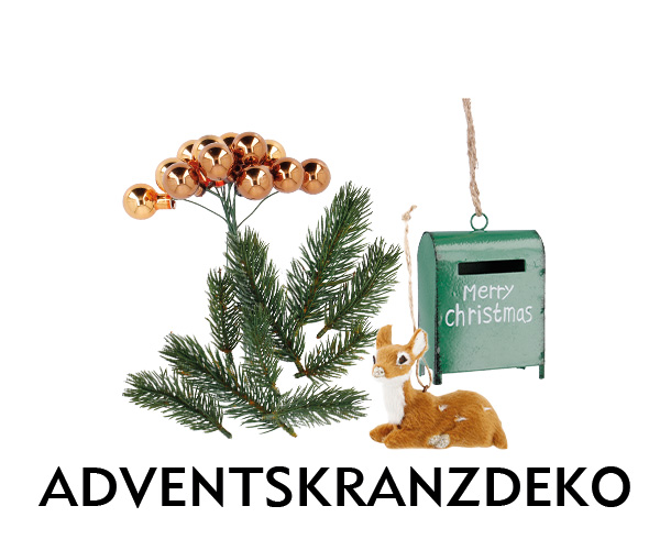 Adventskranzdeko von Nanu-Nana