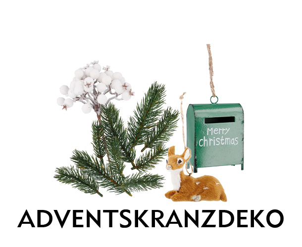 Adventskranzdeko von Nanu-Nana