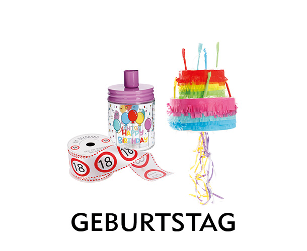 Geburtstag-Artikel bei Nanu-Nana