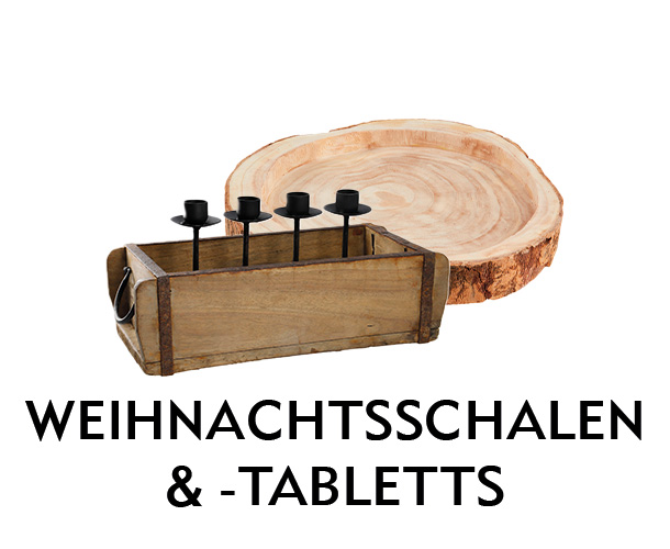 Weihnachtsschalen & Tabletts bei Nanu-Nana